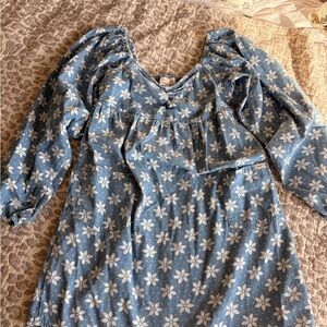 Billabong x wrangler light denim dress